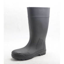 PVC Rain Boots (BLACK upper / Black Sole)